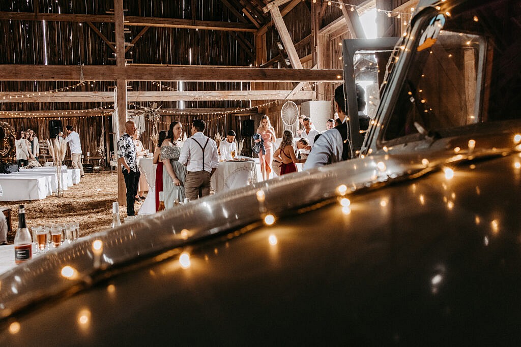 Foto der Agape bei einer Hochzeit im Gutshof Szilagyi 